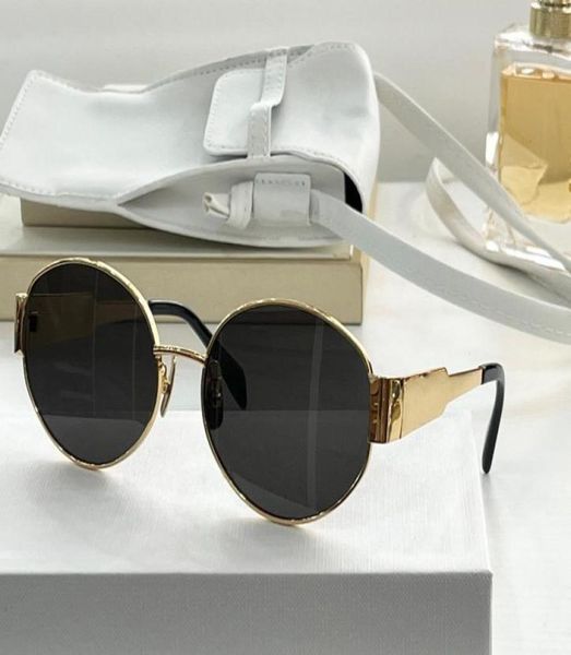 

summer sunglasses for men women 40235u style antiultraviolet retro plate oval full frame random box8645303, White;black