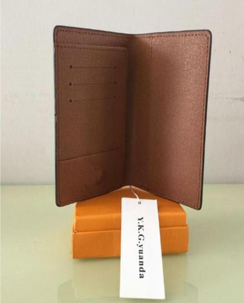 

excellent quality pocket nm red black graphite m60502 mens leather wallets card holder purse id wallet bifold bags card holders ju9571791, Brown;gray