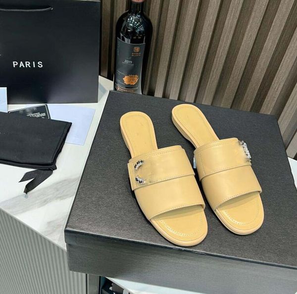 

women luxurys designers sandals slippers fashion summer girls beach womens sandal slides flip flops loafers embroidered shoes large, Black