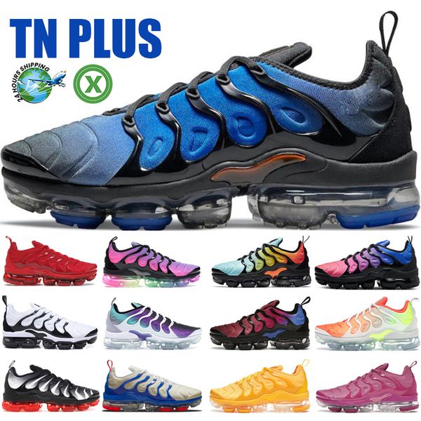 

tn plus running shoes men women bubblegum atlanta black royal cherry pure platinum noble red fresh athletic mens womens sports trainers snea