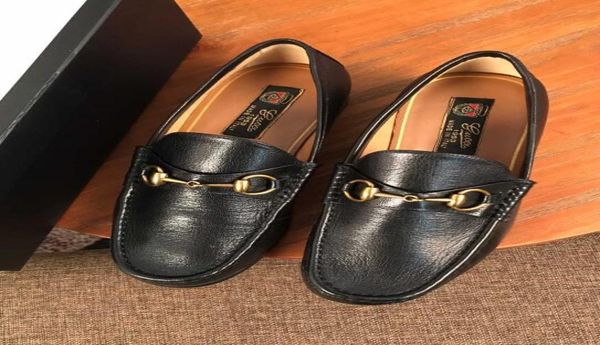 

orignal box luxurious mens business shoe oxfords work lace up 100 cow leather casual shoes size 38458351564, Black