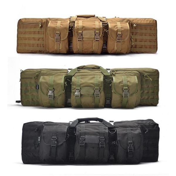 

stuff sacks 47'' 42'' 36'' militray tactical backpack double rifle bag case outdoor shooting hunting254j