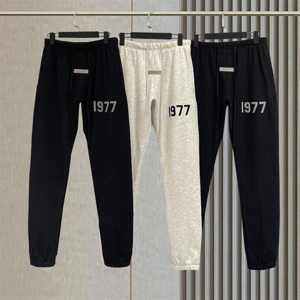 

22fw 1 pants fashion sweatpants hip hop loose unisex277f, Black;brown