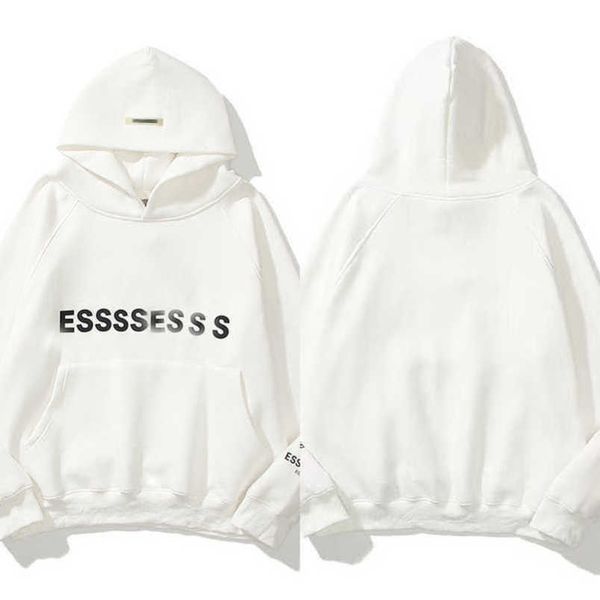 

classics men's luxury tracksuits essentials sweatshirts letter hoodies men women ess sportswear hooded pant coat sweater pullover coup, Gray