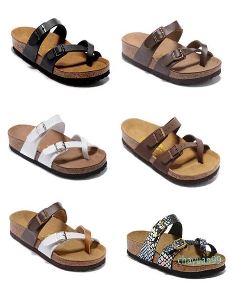 

mayari florida arizona 2021summer men women flats sandals cork slippers casual shoes beach slippers size 34462698307, Black