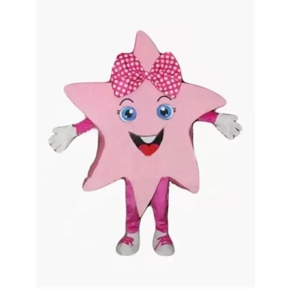 

halloween pink star mascot costume cartoon character outfits suit carnival adults outfit christmas birthday party outdoor outfit, Red;yellow