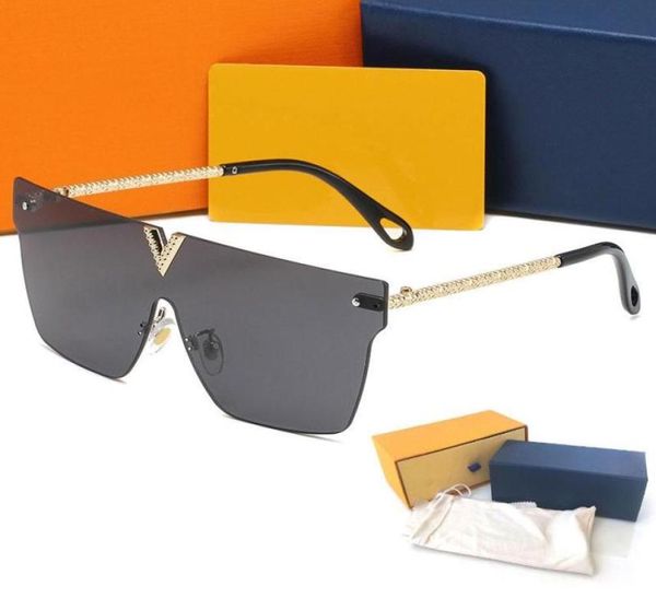 

womans sunglasses luxury mens sun glasses uv protection men designer eyeglass gradient metal hinge 422 fashion women 1414048, White;black