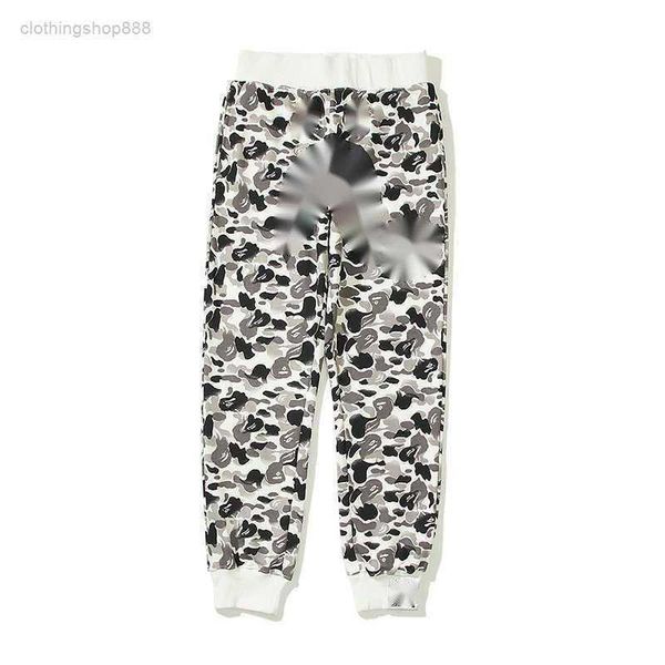 

men's pants chaopai teeth camouflage head leisure guard elastic e7hx jl4b, Black