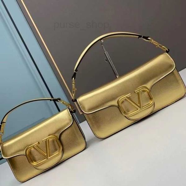 

evening bag classy valentinoes large v-buckle mini designer loco handbag can be used for women's one shoulder crossbody cowhide chain 3