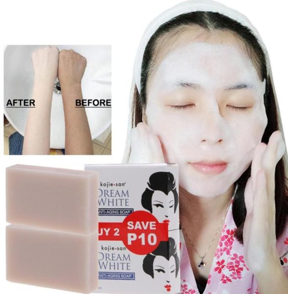 

kojie san handmade soap skin lightening soap bleaching kojic acid glycerin soap deep cleaning brighten skin care3221210