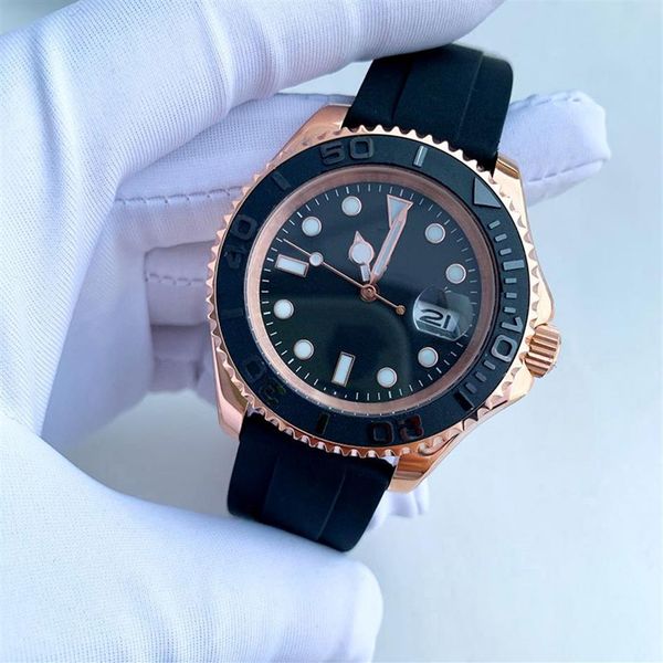 

designer men's watch 41mm movement master automatic mechanical watches sapphire glass classic folding strap super luminous wa247h, Slivery;brown