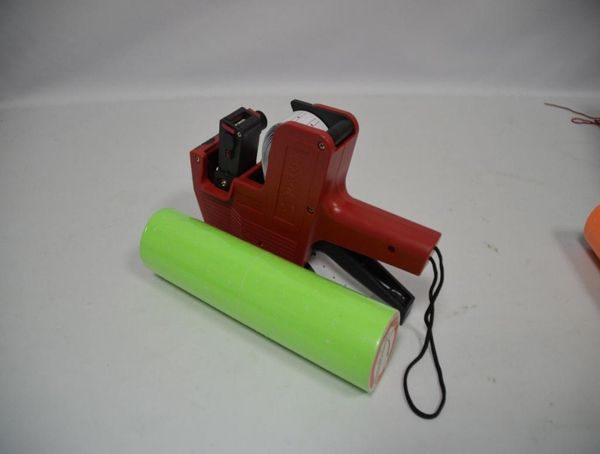 

mx5500 eos 8 digits tag gun labeler 5000 green blank labels 1 ink4355313