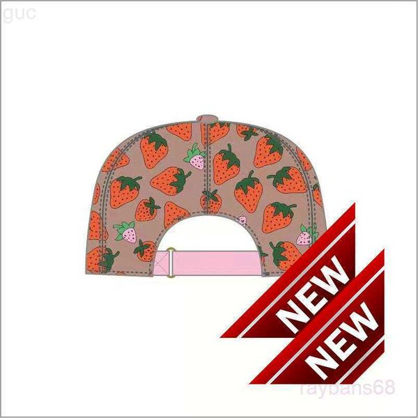 

Quality 3323ss Strawberry Baseball Caps Man's Cotton Cactus Classic Letter Ball Summer Women Sun Hats Outdoor Adjustable Snapbackguc