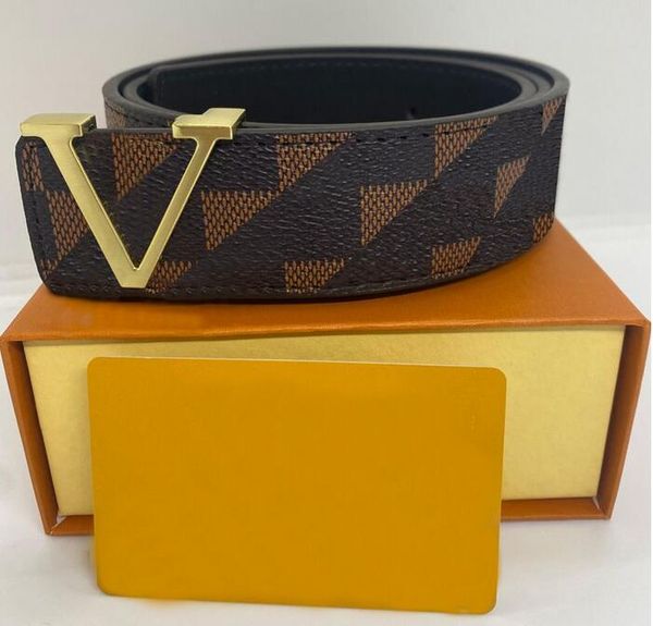 

men designers belts classic fashion casual letter smooth buckle womens mens leather belt width 3.8cm, Black;brown