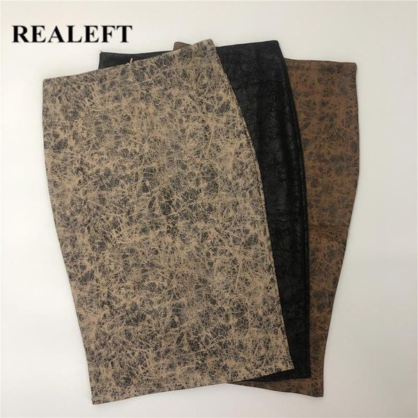

dresses realeft 2021 new women's suede sheath midi skirts painting printed high waist wrap skirts back split pencil skirt autumn winter, White;black