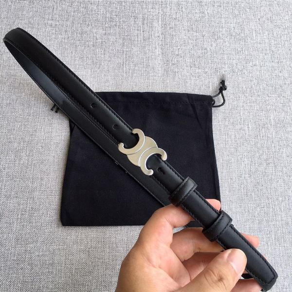 

2023 woman belt designer black belt fashion belt for woman designer gold letters buckle genuine leather 1.8cm width black coffee casual wais, Black;brown