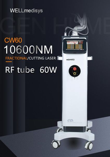 

2023 new 1060nm fractional co2 laser stretch mark removal machine vaginal tightening rejuvenation laser machine for scar removal skin care m, Black