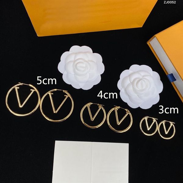 

2023 classic hoop earrings designer for women luxury designer party new in fashion hoops ear studs jewelry dating gif335o, Golden;silver