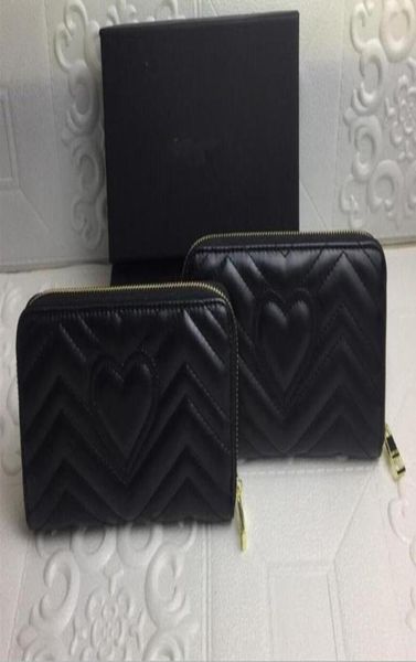 

new long wallet for women designer purse zipper bag ladies card holder pocket coin purse 8572358, Red;black