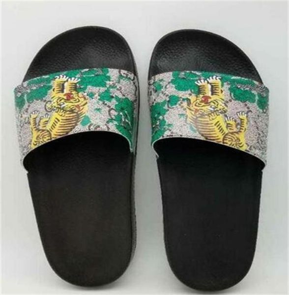 

new designer slipper gear bottoms mens striped sandals causal nonslip summer huaraches slippers flip flops slipper quality2366199, Black