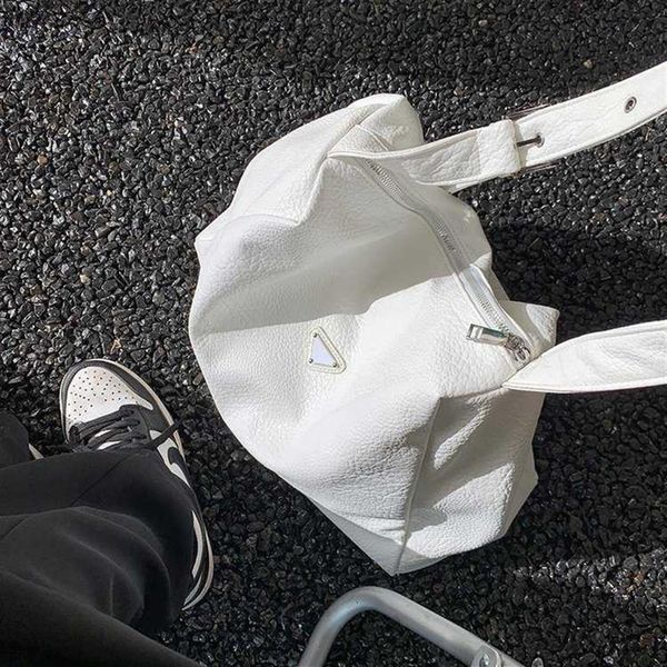

simple large-capacity bag women's new fashion shoulder bag in autumn commuter bag soft face tote bag305j
