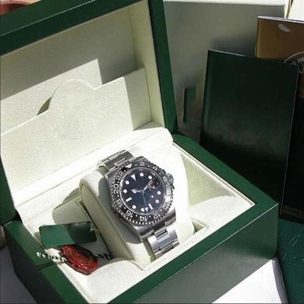 

factory s watch christmas gift automatic movement 40mm mens black ceramic bezel sapphire glass with original box diving watche293j, Slivery;brown