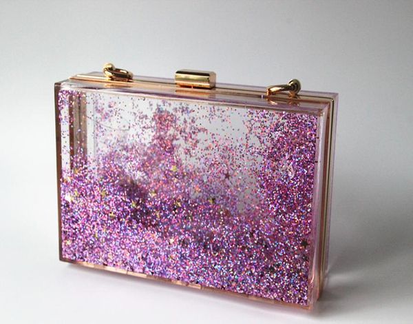 

2017 new transparent acrylic purse acrylic clutch bag evening clutch bags women bags fashion bling with crystals luxury handbags3150507