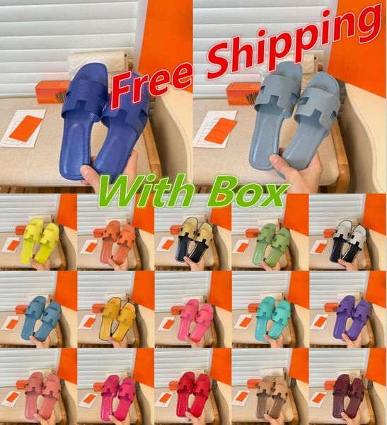 

beach luxury sandal womens designer sandals leather slides ladies slipper summer black platform flat shoes fashion women slippers h letter d