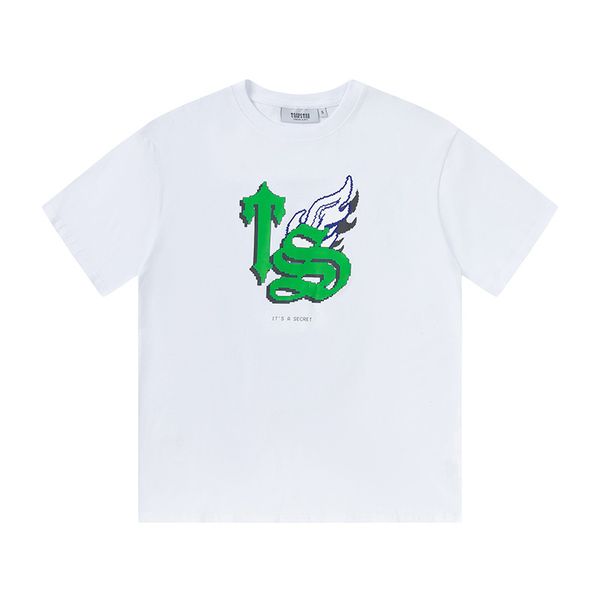 

men's t-shirts trapstar t shirt designer shirts print letter 2023 summer sports fashion cotton cord short sleeve casual dxhz, White;black