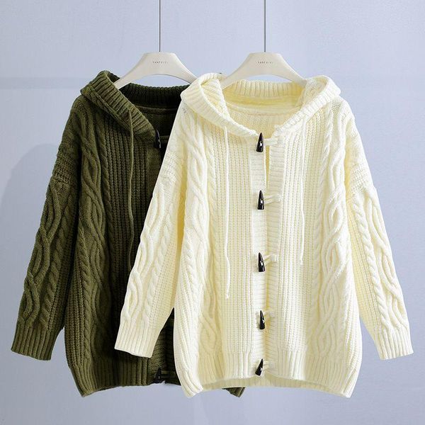 

sweaters spring autumn knit cardigan women sweaters korean streetwear fashion hooded long sleeve oversize loose cardigans sweater, White;black