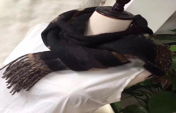 

men039s and woman scarf designer classic wool scarfs mink velvet material size 35x180cm no box3794735, Blue;gray