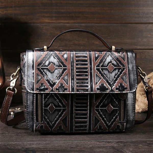 

2021 new embossed color fashion covee small square bag ethnic style one-shoulder cross-body leather handbag for women300d