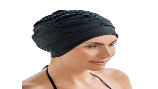 

2017 size ladies turban soft headband swim cap bathing cap more colors8617738