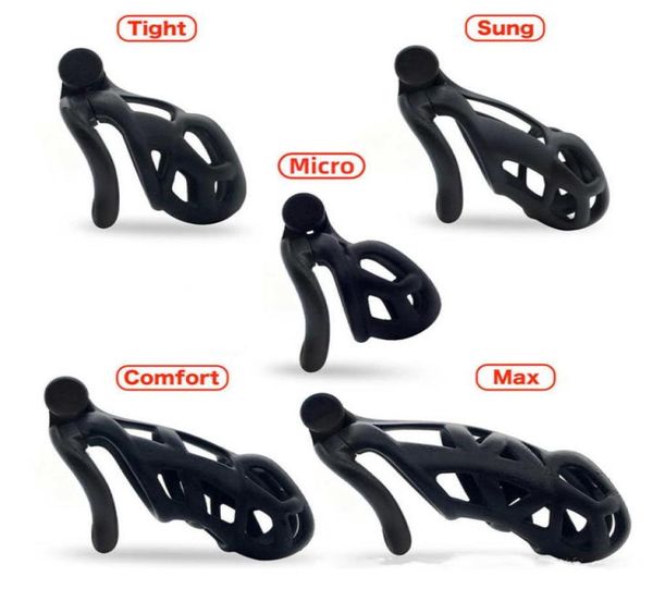 

3d printed doublearc mamba cobra chastity devicestrong and light cagetrainer beltpenis lock toys for men gay2661857