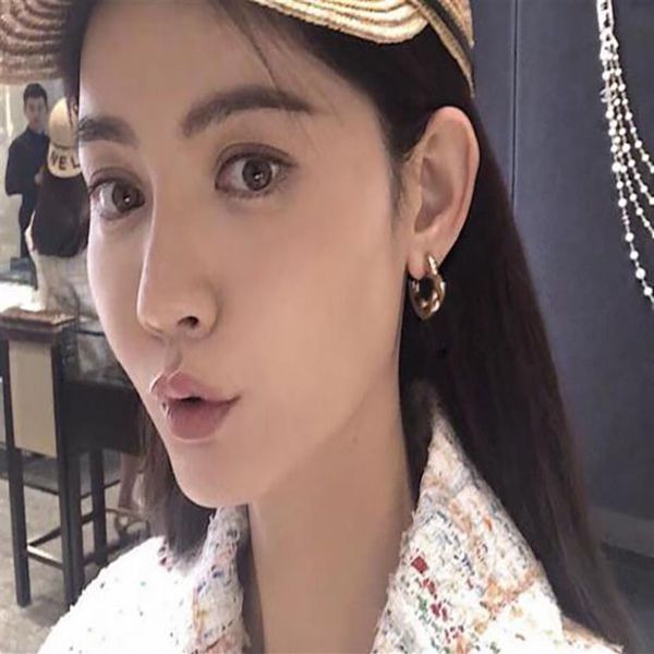 

linkmyy #1126 earrings for women lovers couple gift ladies weddings gifts jewelry277e, Golden