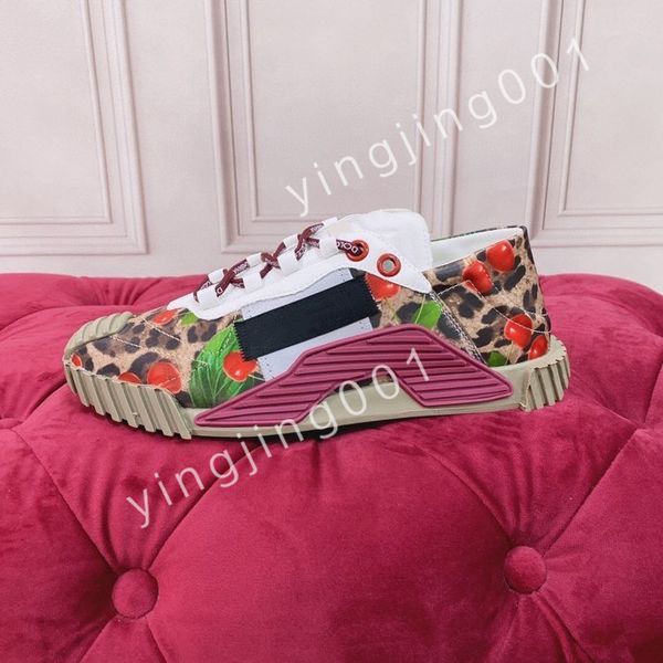 

2023 luxury fashion men shoe designer women lace up platform sneakers white black mens womens casual shoes