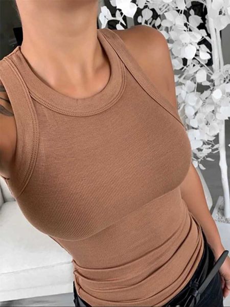 

women's tanks camis women solid round neck ribbed tank camisole women summer basic elastic tank o neck solid tank music festival, White