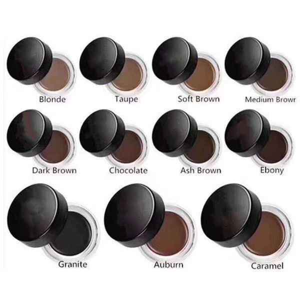 

11 colors new eyebrow dipbrow pomade eyebrow enhancers makeup eyebrow with retail package