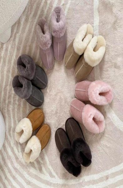 

designer sell classic slippers aus 51250 puffer sandals australian boots goat coquette skin sheepskin warm furry fluff slides 8007903, Black