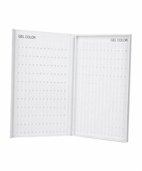 

abvp 308 color nail art tips display book chart display board nail polish board art tips polish uv gel for salon a1106291