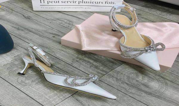 

satin 65mm bowie pumps crystal embellished rhinestone evening shoes stiletto heels sandals women heeled luxury designers ankle str5622086, Black