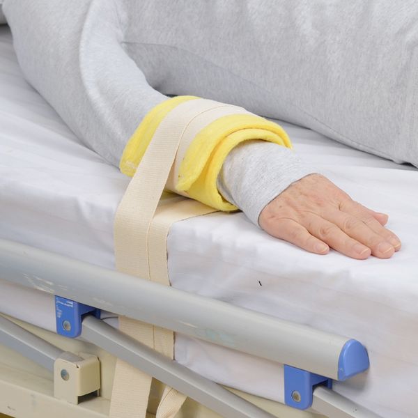 

4 pieces/lot upper limb restraint belt as wrist joint fixation for operating room protector to patients health care