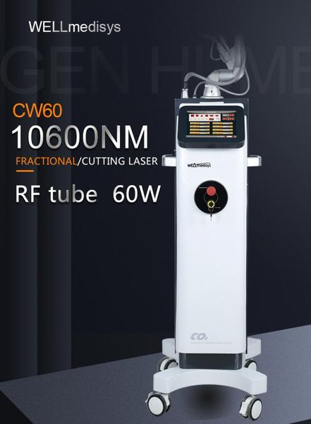 

1060nm co2 fractional laser skin resurfacing stretch marks skin scars removal remove vaginal tightening machine with coherent laser emitter, Black