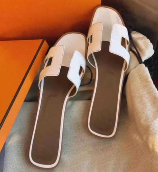 

sandals luxury slippers women slides flat flip flops slide beach sandal slipper shoes designer orange crocodile skin h summer leat6948909, Black