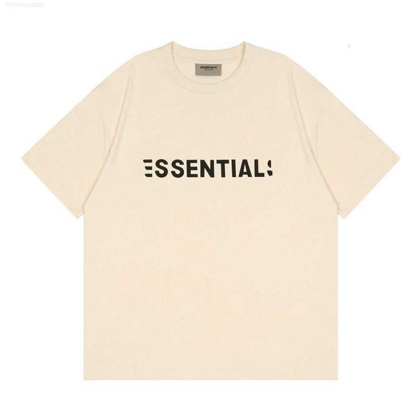 

21ss designer tide t shirts chest letter laminated print short sleeve high street loose oversize casual tshirt 100 pure cotton for men and, White;black