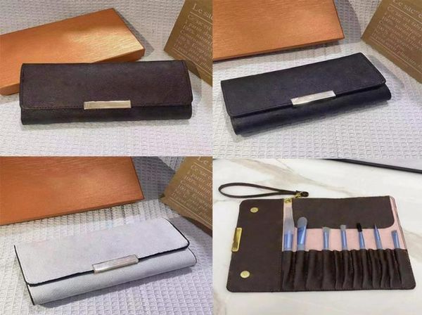 

fashion women designer cosmetic brush bags organizer famous makeup case bag travel pouch makeup ladies pu leather lutch purses no 4389564