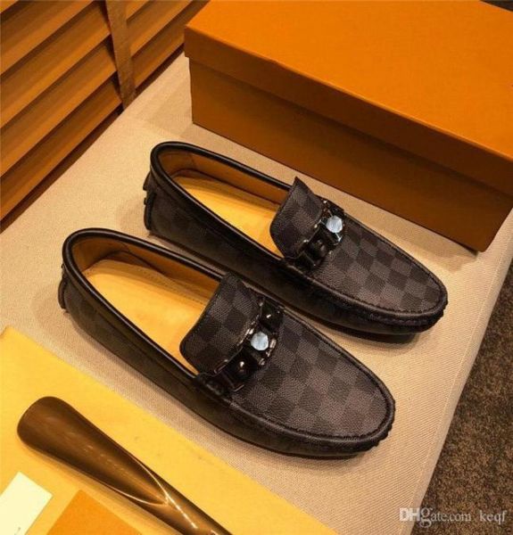 

g1 fashion men039s casual shoe brand mens designer luxury dress shoes classics genuine leather mens loafer plus size classic a25956676, Black