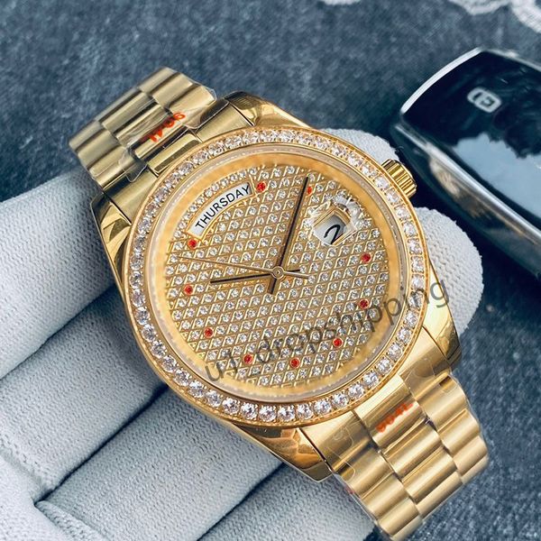 

men for mens watch designer automatic mechanical 41mm gold watces women montres luxe, Slivery;golden