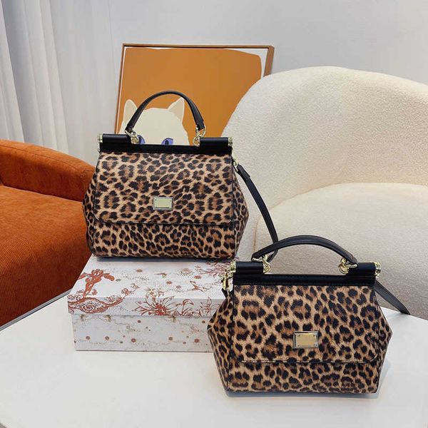 

new leopard print tote bag d letter designers handbags leather totes women luxury elegant shopping bags vintage shoulder crossbody bags fema