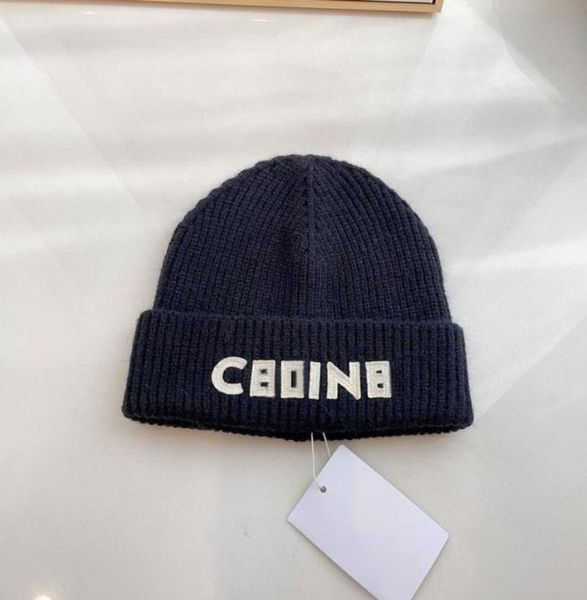 

fashion knitted hats 6 colors designer classic letters beanie cap 176372, Blue;gray
